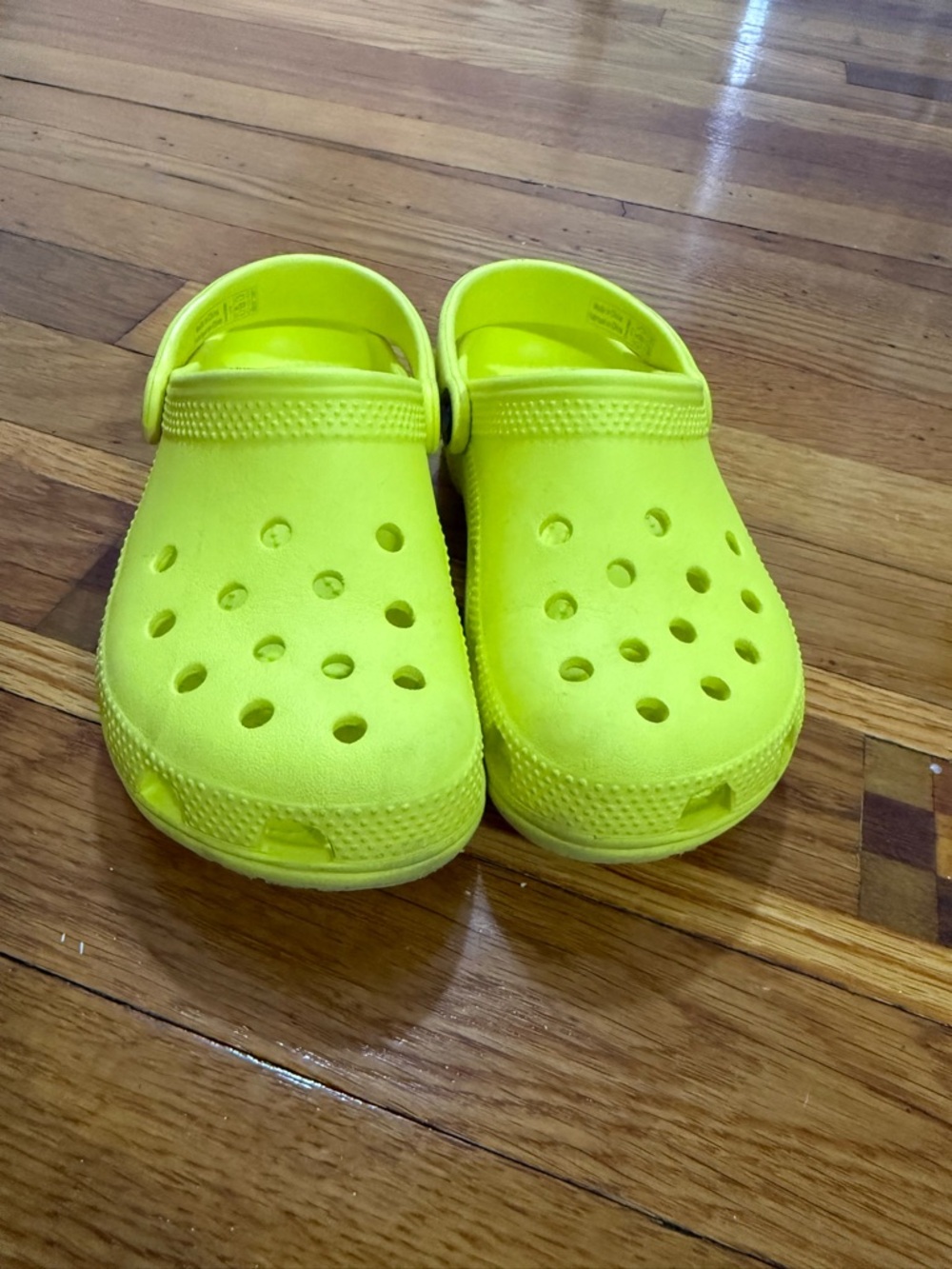 Kids crocs Bright Yellow Slip-On Clogs